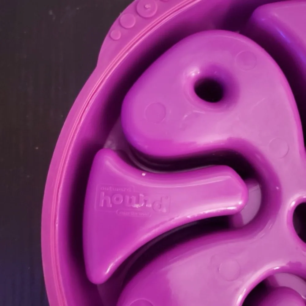 Purple Interactive Dog Puzzle Toy